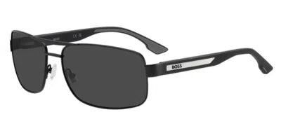Hugo Boss 1906/s 003/ir Men's Sunglasses  Size 62 In Black