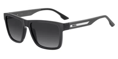 Hugo Boss 1907/s Kb7/9o Occhiali Da Sole Per Uomo In Black