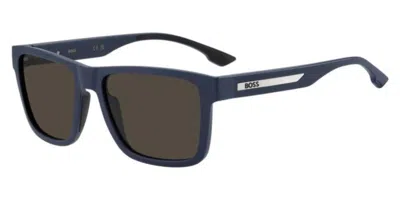 Hugo Boss 1907/s Pjp/ir Occhiali Da Sole Per Uomo In Black