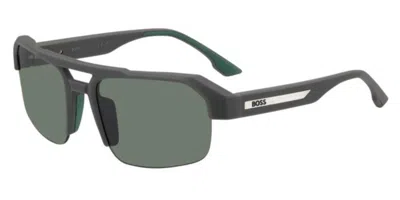 Hugo Boss 1908/s Kb7/qt Men's Sunglasses  Size 64 In Gray