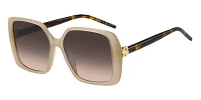 Hugo Boss 1939/g/s Asian Fit Fwm/ha Women's Sunglasses Pink Size 57 In Neutral