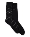 Hugo Boss 2-pack Mini Iconic Mc Mens Regular Length Socks