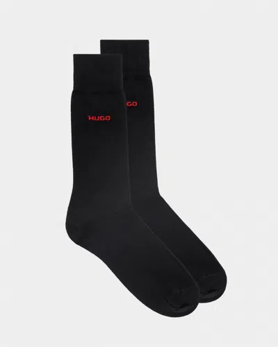 Hugo Boss 2 Pack Rs Uni Colour Mens Socks Nos