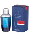 Hugo Boss 2.5oz Hugo Dark Blue Eau De Toilette Spray