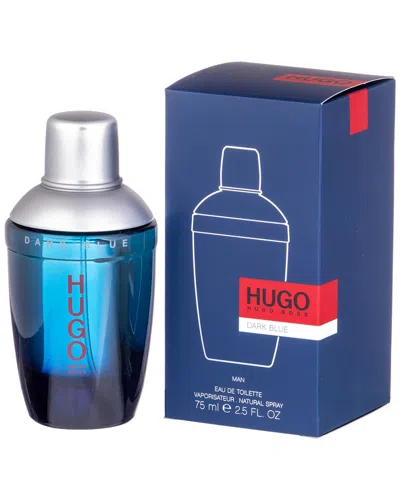 Hugo Boss 2.5oz Hugo Dark Blue Eau De Toilette Spray