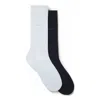 Hugo Boss 2-pack Socks In Purple