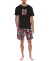 Hugo Boss Boss Men's Fanfin Logo-print Swim Shorts In Black