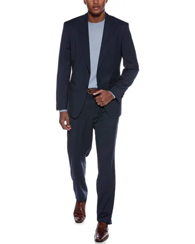 Hugo Boss 2pc Slim Fit Wool Suit In Blue