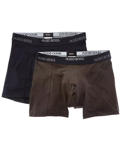 Hugo Boss 2pk Boxer Brief In Multi