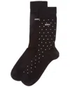 Hugo Boss 2pk Socks In Black