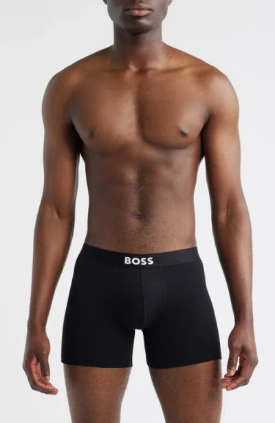 Hugo Boss 3-pack Boss One Boxer Briefs In Multi