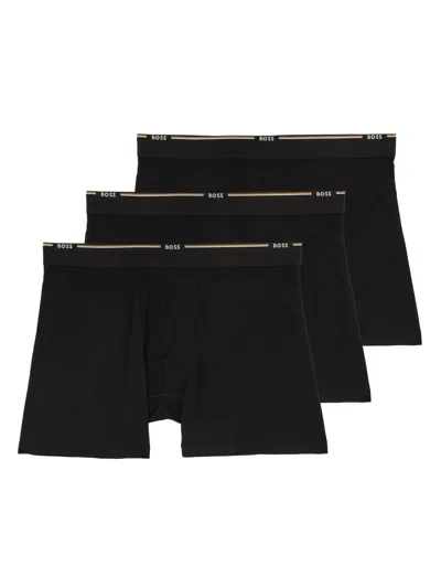 Hugo Boss 3-pack Boxer In Black