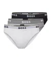 Hugo Boss 3 Pack Briefs In White