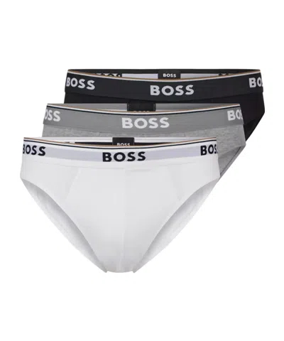 Hugo Boss 3 Pack Briefs In White
