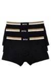 Hugo Boss 3-pack Logo Boxers In Black