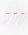 Hugo Boss 3 Pack Mens Combed Cotton Ankle Length Socks Nos