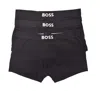 Hugo Boss 3 Pack Trunk Boxers Boss One 001 Black In Black