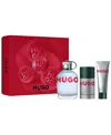 Hugo Boss 3-pc. Men's Hugo Eau De Toilette Fragrance Set In Multi
