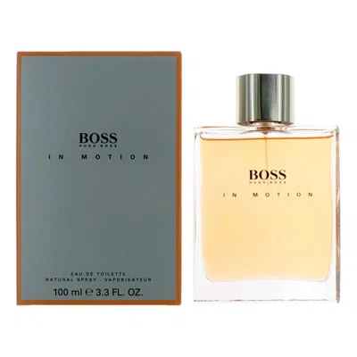 Hugo Boss 3.3 oz Boss In Motion Eau De Toilette Spray For Men In White