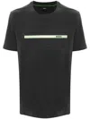 Hugo Boss 3d-detailing T-shirt In Grey