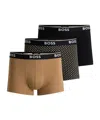 Hugo Boss 3-pack Power Boxer Shorts In Multi