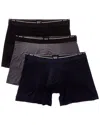 Hugo Boss 3pk Bamboo Boxer Brief In Multi