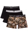Hugo Boss 3pk Bold Boxer Brief In Black