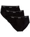 Hugo Boss 3pk Classic Brief In Black