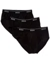 Hugo Boss 3pk Classic Brief In Black
