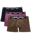 Hugo Boss 3pk Power Boxer Brief In Blue