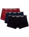 Hugo Boss 3pk Power Boxer Trunk In Multi