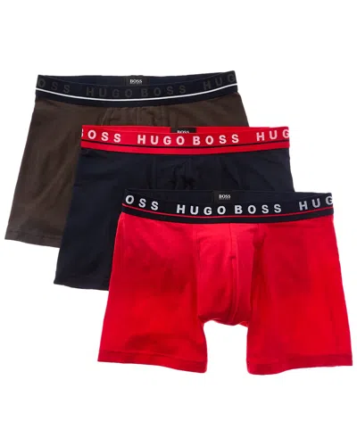 HUGO BOSS HUGO BOSS 3PK STRETCH BOXER BRIEF