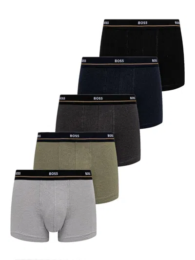 Hugo Boss 5-pack Boxer In Blue