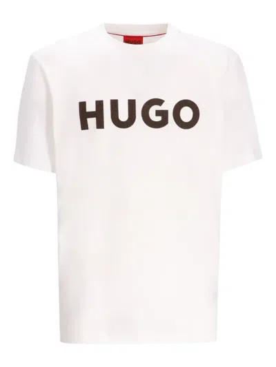 HUGO BOSS LOGO-PRINT COTTON T-SHIRT