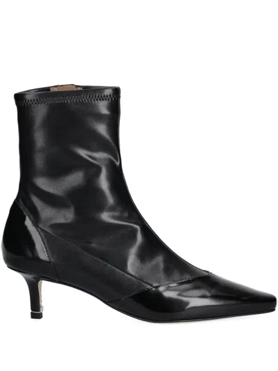 Hugo Boss 50mm Pointed-toe Boots In Multi