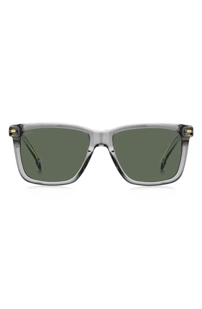 HUGO BOSS BOSS 55MM SQUARE SUNGLASSES