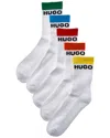 Hugo Boss 5pk Rainbow Socks In Multi