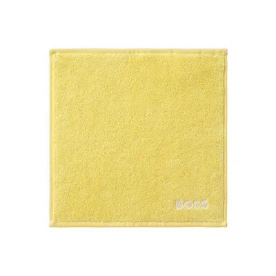 Hugo Boss 6 Piece 100% Cotton Washcloth Set In Limelight