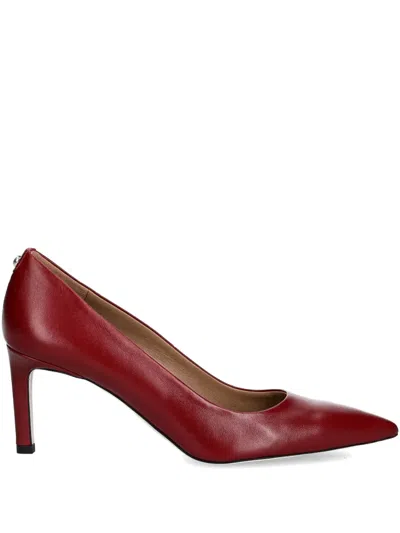 Hugo Boss 70mm Leather Pumps In Red