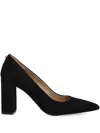 Hugo Boss 90mm Suede Pumps In Black
