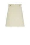 Hugo Boss A-line Skirt In Italian Checked Fabric In Patterned