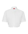 Hugo Boss A Short Sleeved Shirt In White