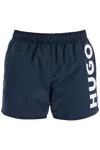 Hugo Boss Bermuda Mare Logo Abas In Blue