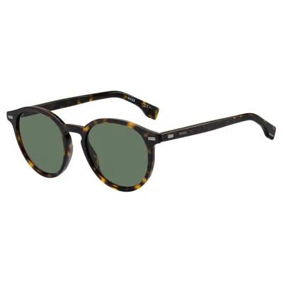 Hugo Boss Acetate Men's Sunglasses In Brown