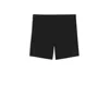 Hugo Boss Active Double-layer Shorts In Quick-dry Fabric In Black