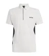 Hugo Boss Active Paddy Tech Polo Shirt In White