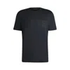 Hugo Boss Active Slim-fit T-shirt With Moisture Management In Blue