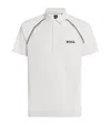 Hugo Boss Active Slim Polo Shirt In White