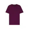 Hugo Boss Active Stretch-jersey Slim-fit T-shirt With Moisture Management In Purple