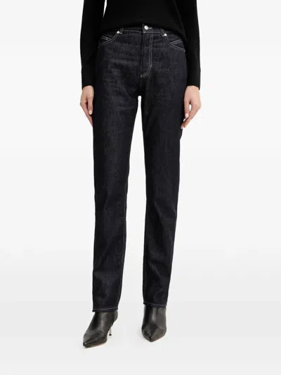 Hugo Boss Ada Slim-fit Jeans In Black